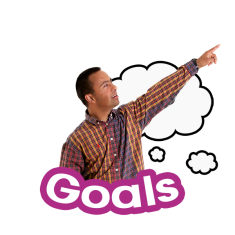 Person with goals
