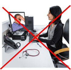 Not using video call